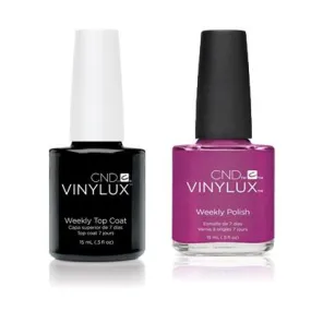 CND - Vinylux Topcoat & Magenta Mischief 0.5 oz - #209