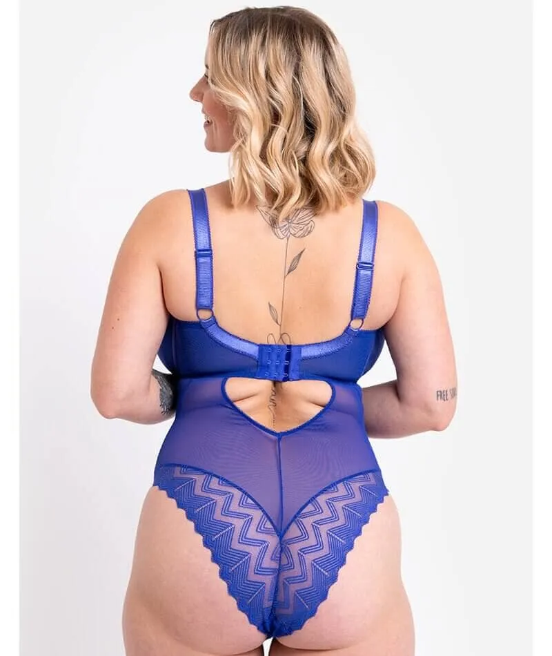 Curvy Kate Wild One Balcony Bodysuit - Ultraviolet