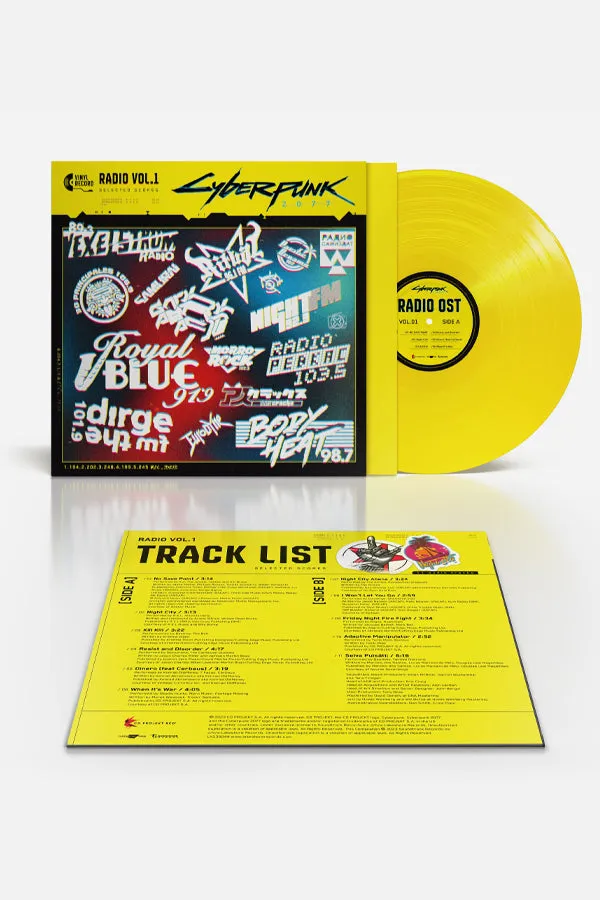 CYBERPUNK 2077 NIGHT CITY RADIO DELUXE VINYL SET