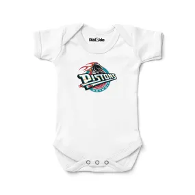 Detroit Pistons Hardwood Classics Logo Bodysuit