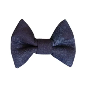 Dog Bow Tie - Black Grunge