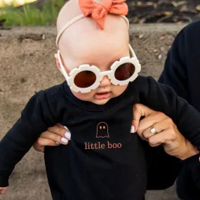 Embroidered Little Boo Baby Bodysuit