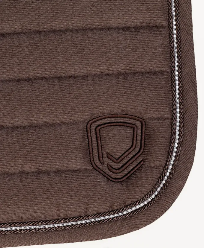 Equipad Corduroy Sparkle Dressage Saddle Pad