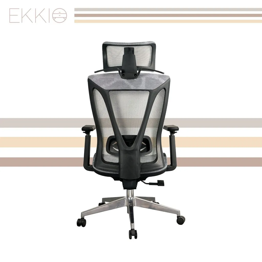 Ergonomic Mesh Office Chair, 3D Armrest, Adjustable - EKKIO