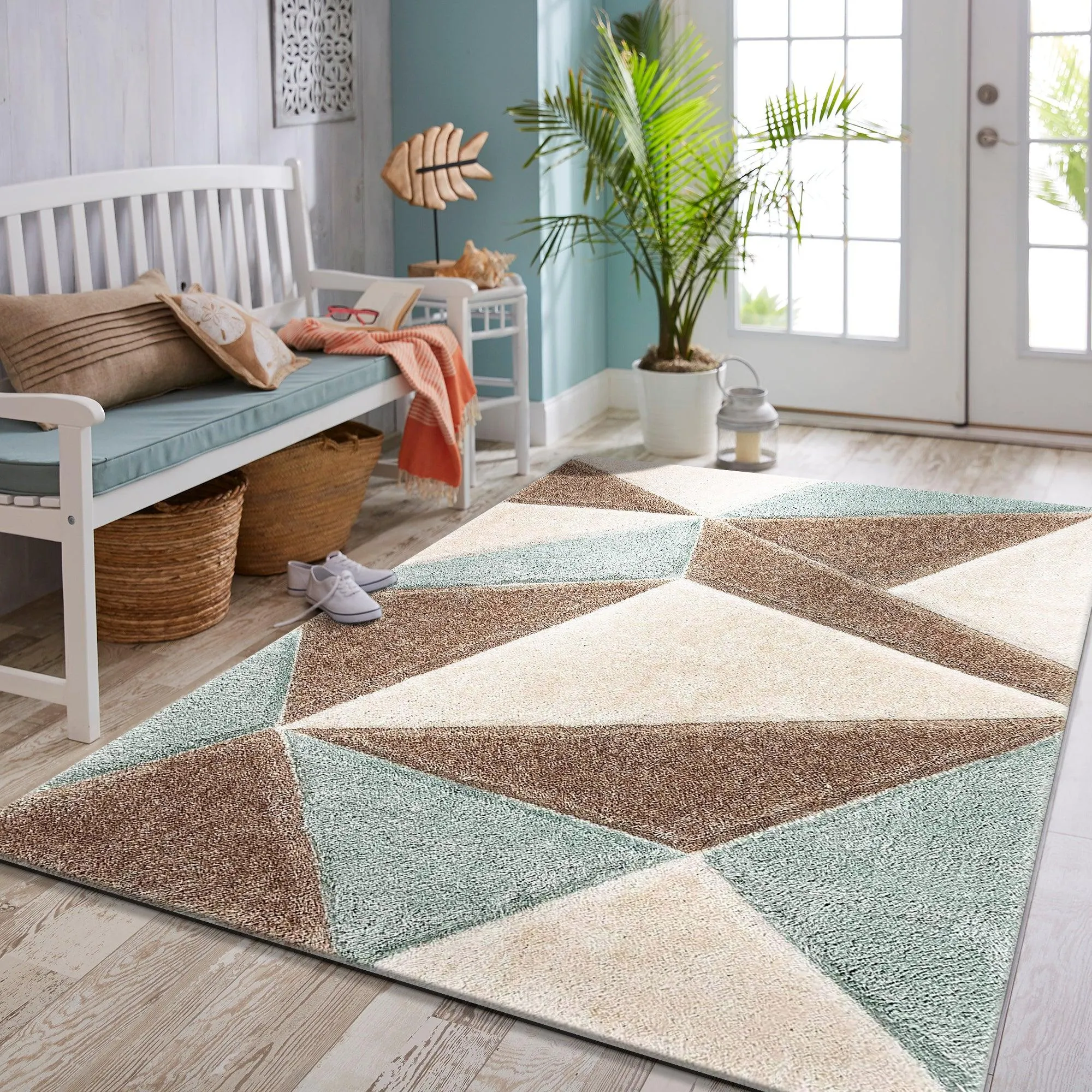 Farookht Shag Area Rugs for Living Room, Shaggy Floor Carpet for Bedroom, Girls Carpets, Kids Home Decor Rugs, Cute Luxury Non-Slip, F-SH-012