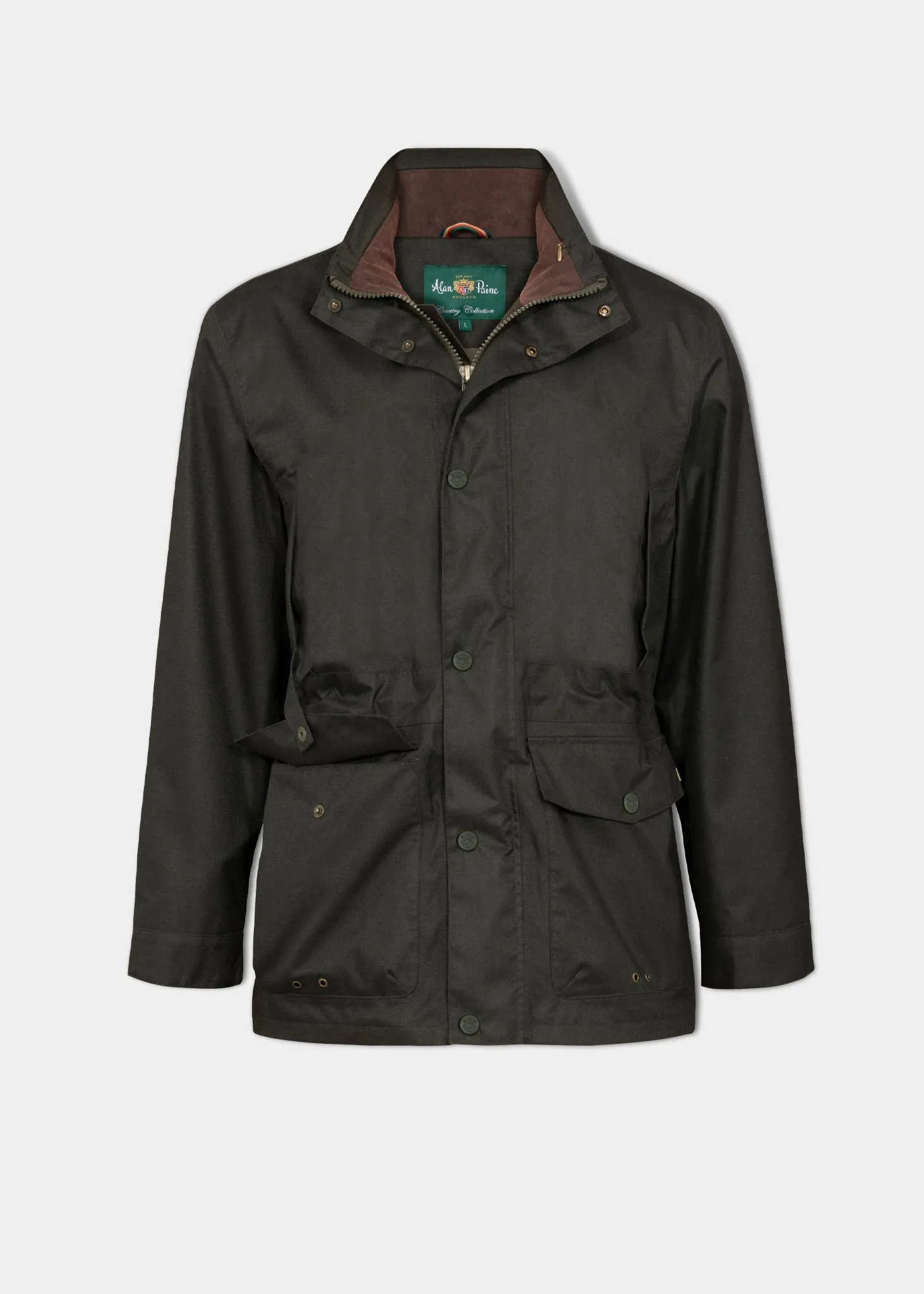 Fernley Men's Waterproof Field Coat In Woodland