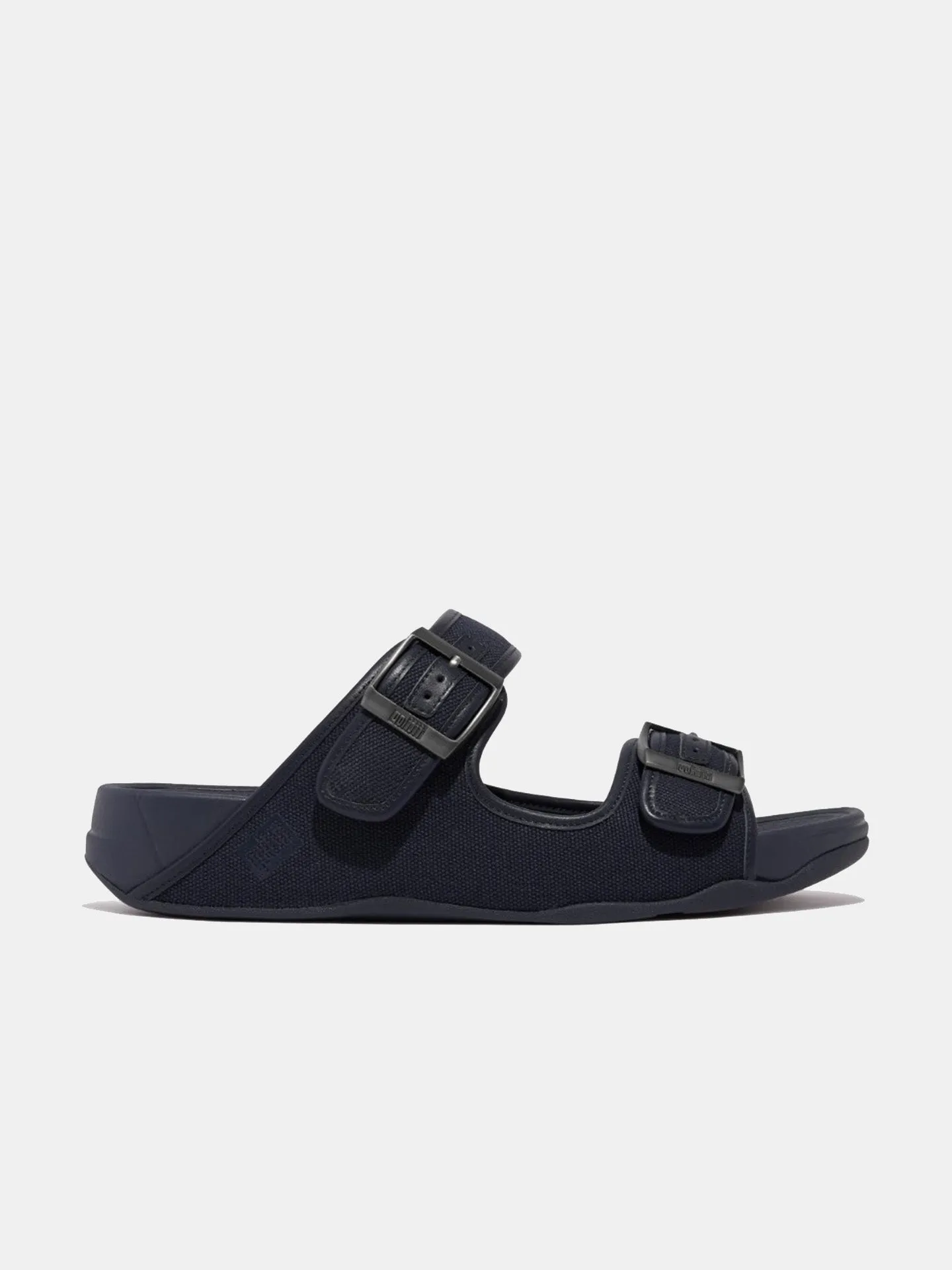 Fitflop Men's Gogh Moc Buckle Canvas Slides