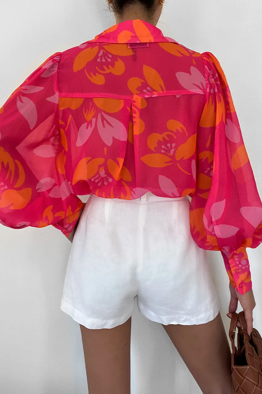 Fleetwood Blouse - Amisha Pink