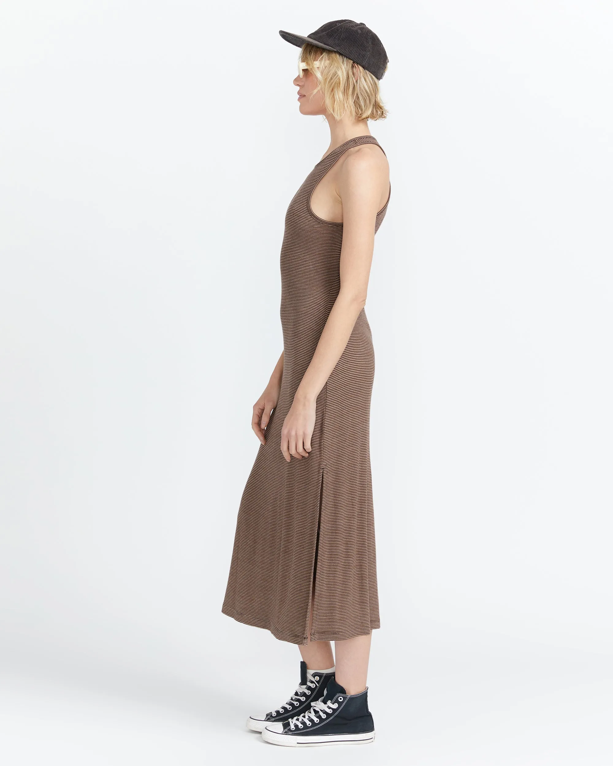 Fleurmaid Dress - Bear Brown