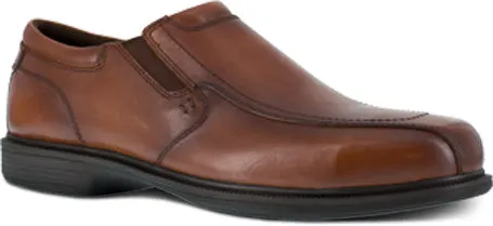 'Florsheim' Men's Coronis ESD Slip On Steel Toe - Brown