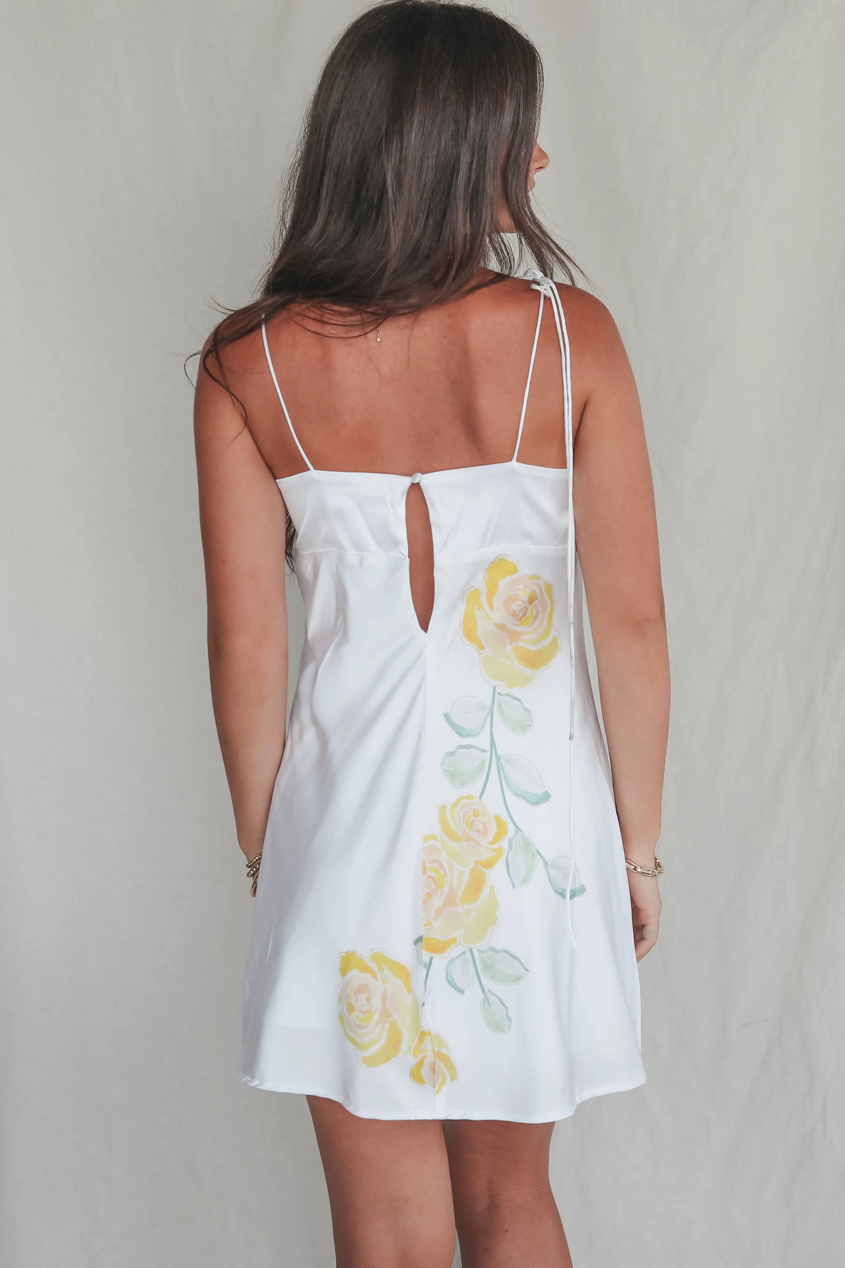 FOR LOVE & LEMONS Millie Yellow Dress