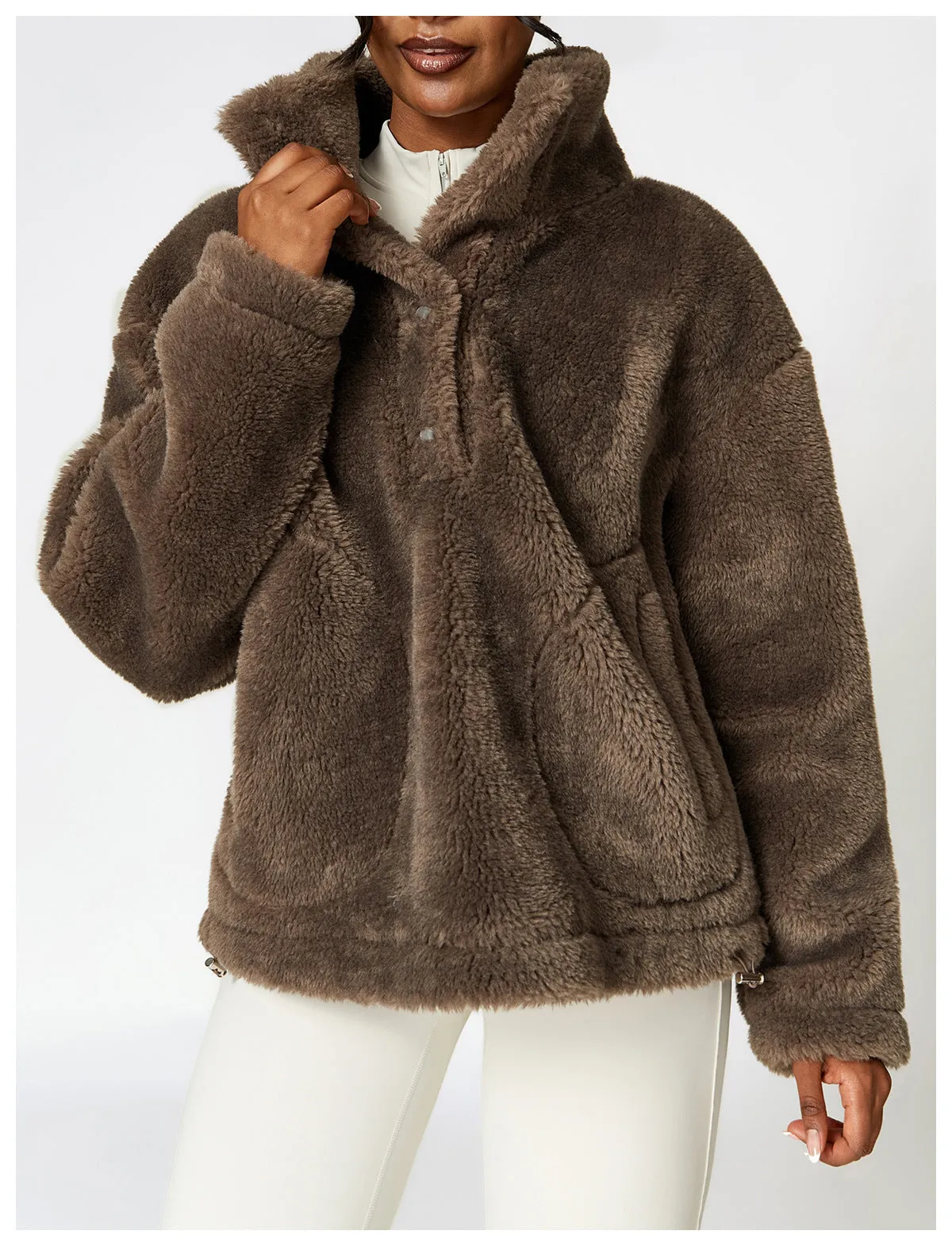 Foxy Faux Fur Pullover