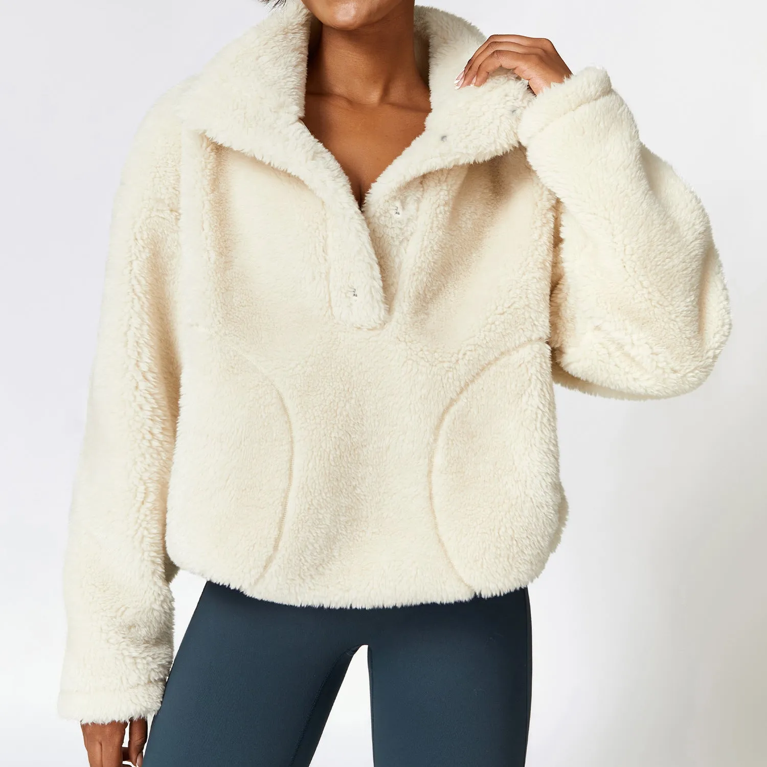 Foxy Faux Fur Pullover