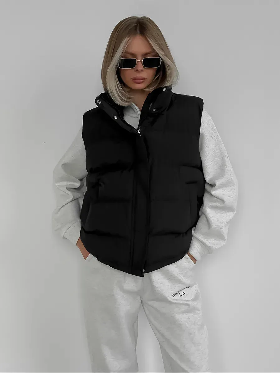 Frosty Fusion Puffer Vest