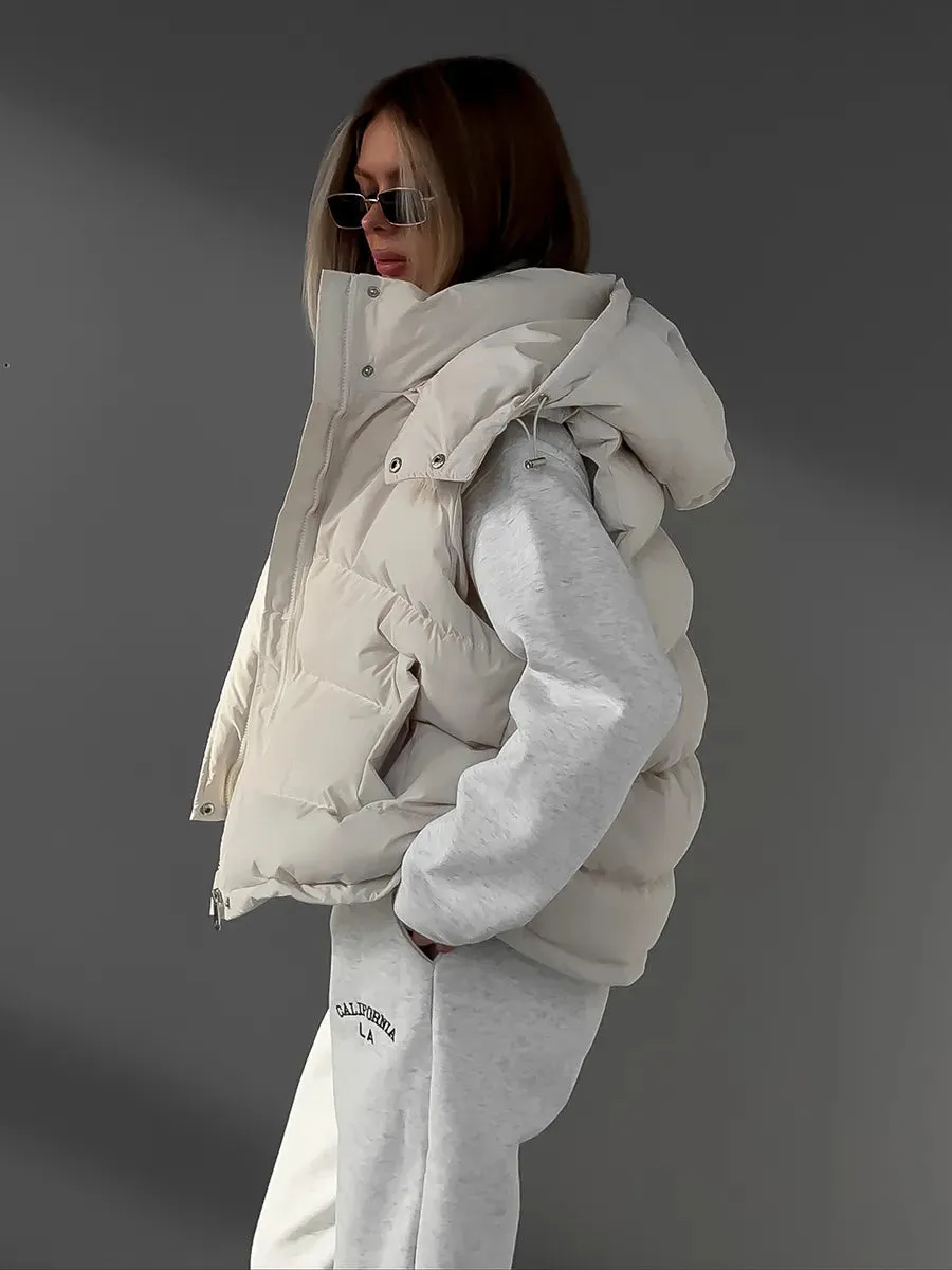 Frosty Fusion Puffer Vest