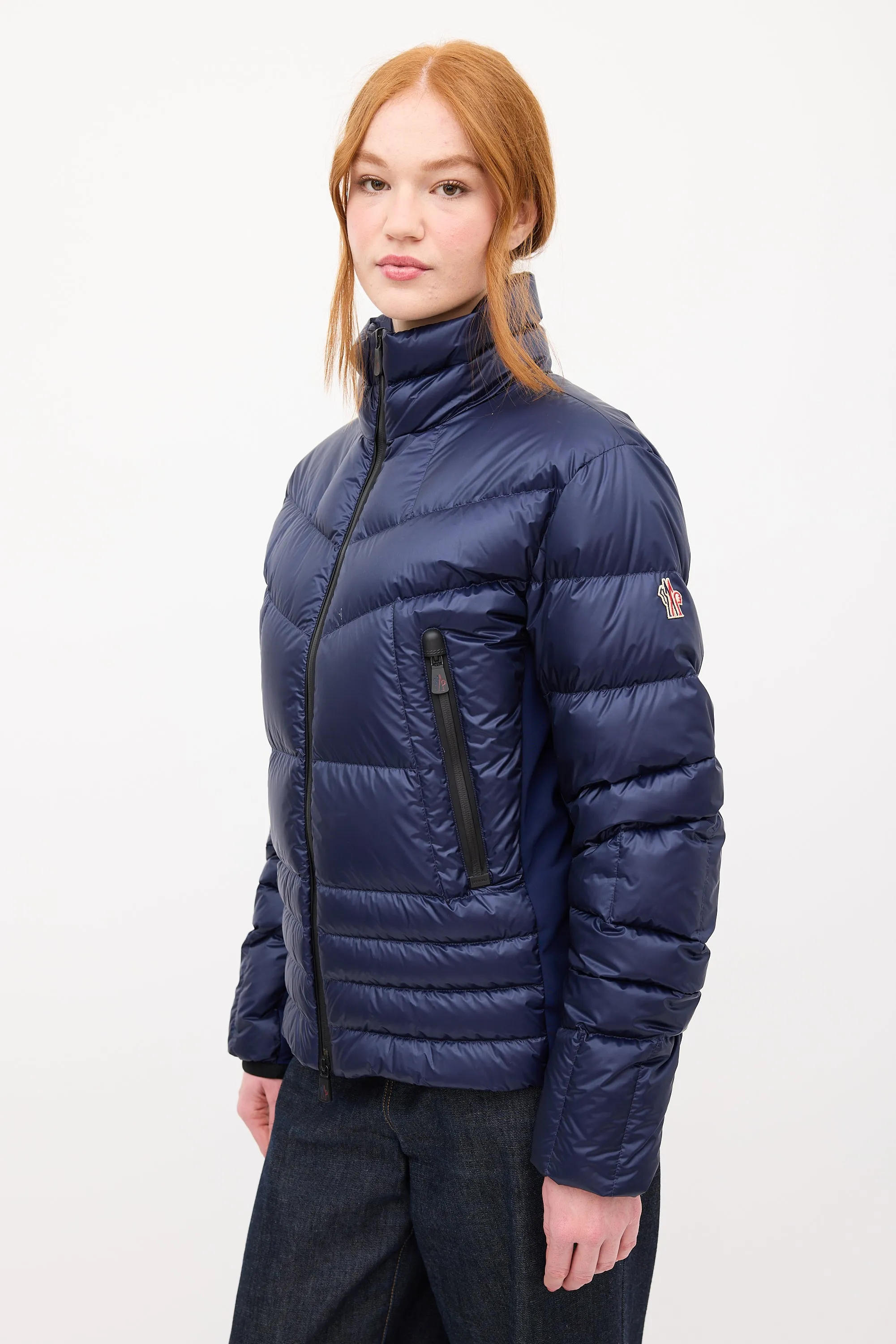 Grenoble Navy Down Canmore Puffer Jacket