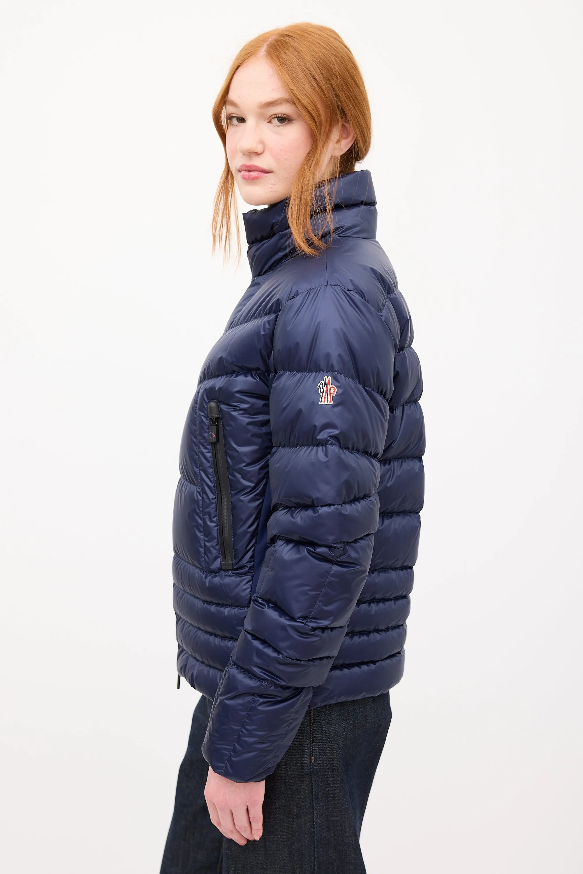 Grenoble Navy Down Canmore Puffer Jacket