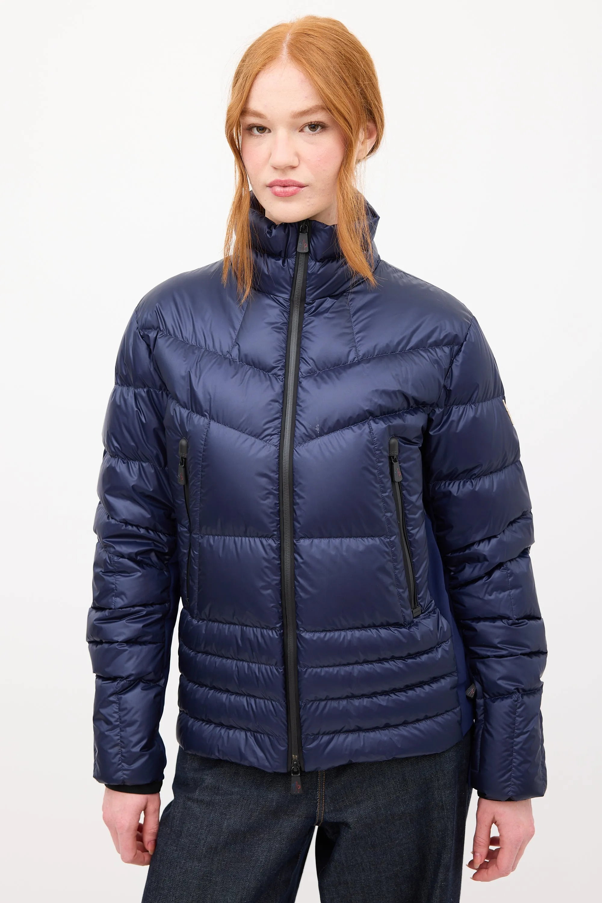 Grenoble Navy Down Canmore Puffer Jacket