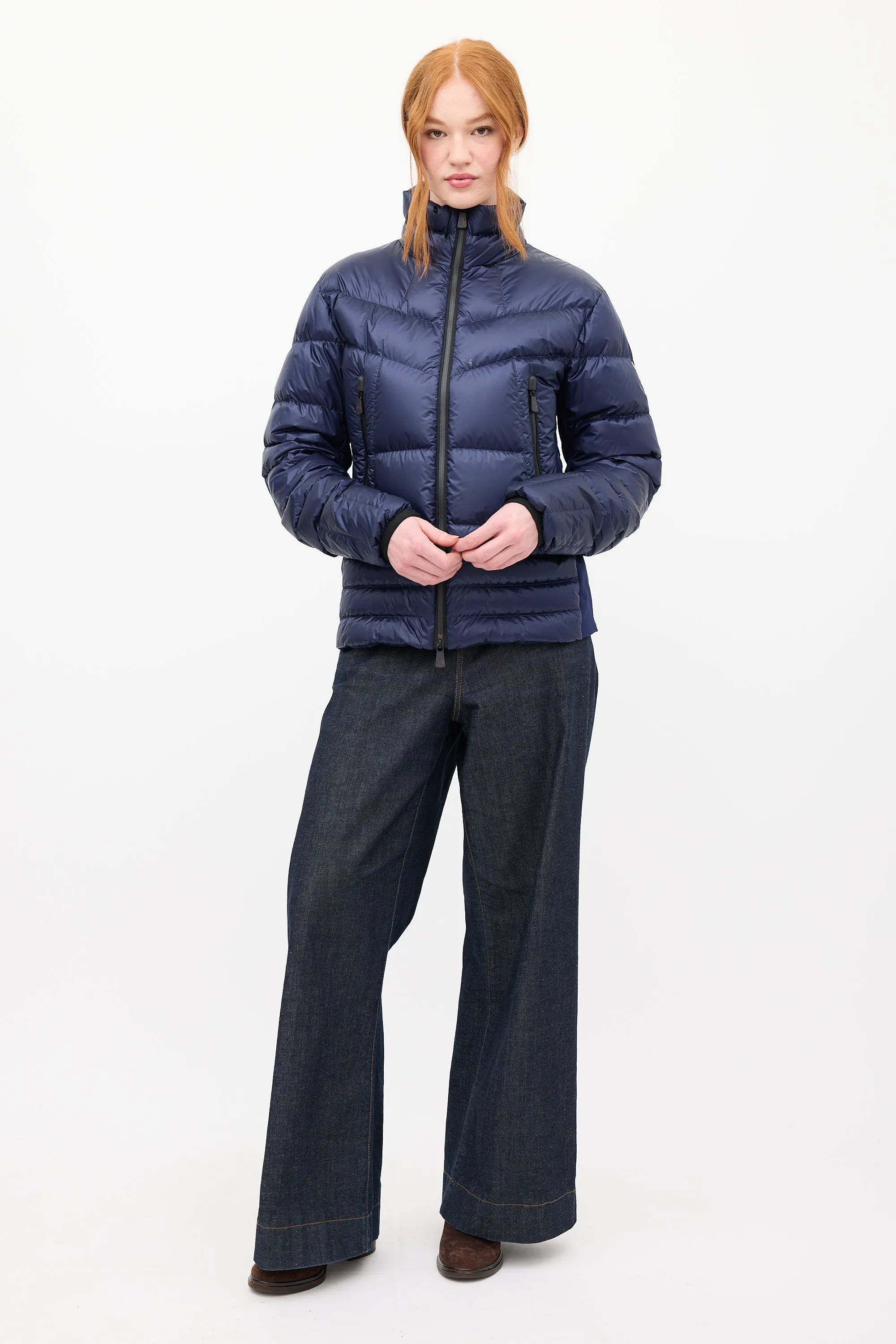 Grenoble Navy Down Canmore Puffer Jacket