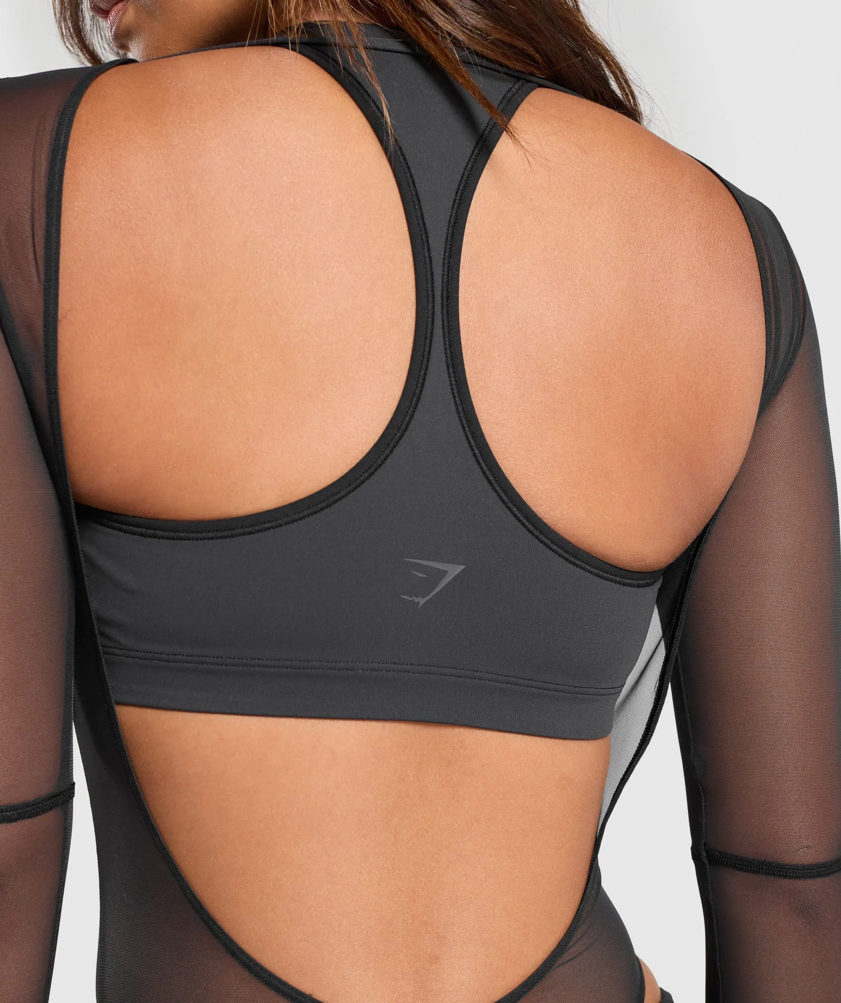 Gymshark Elevate Mesh Bodysuit - Black