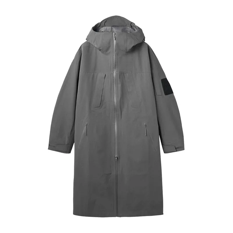 Hard Shell Hooded Coat