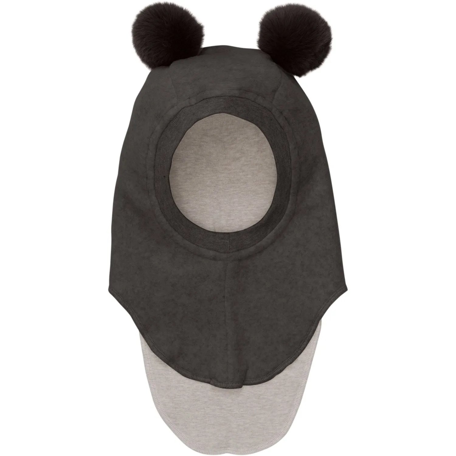 Huttelihut Brown Melange Balaclava Limited Luksusbaby