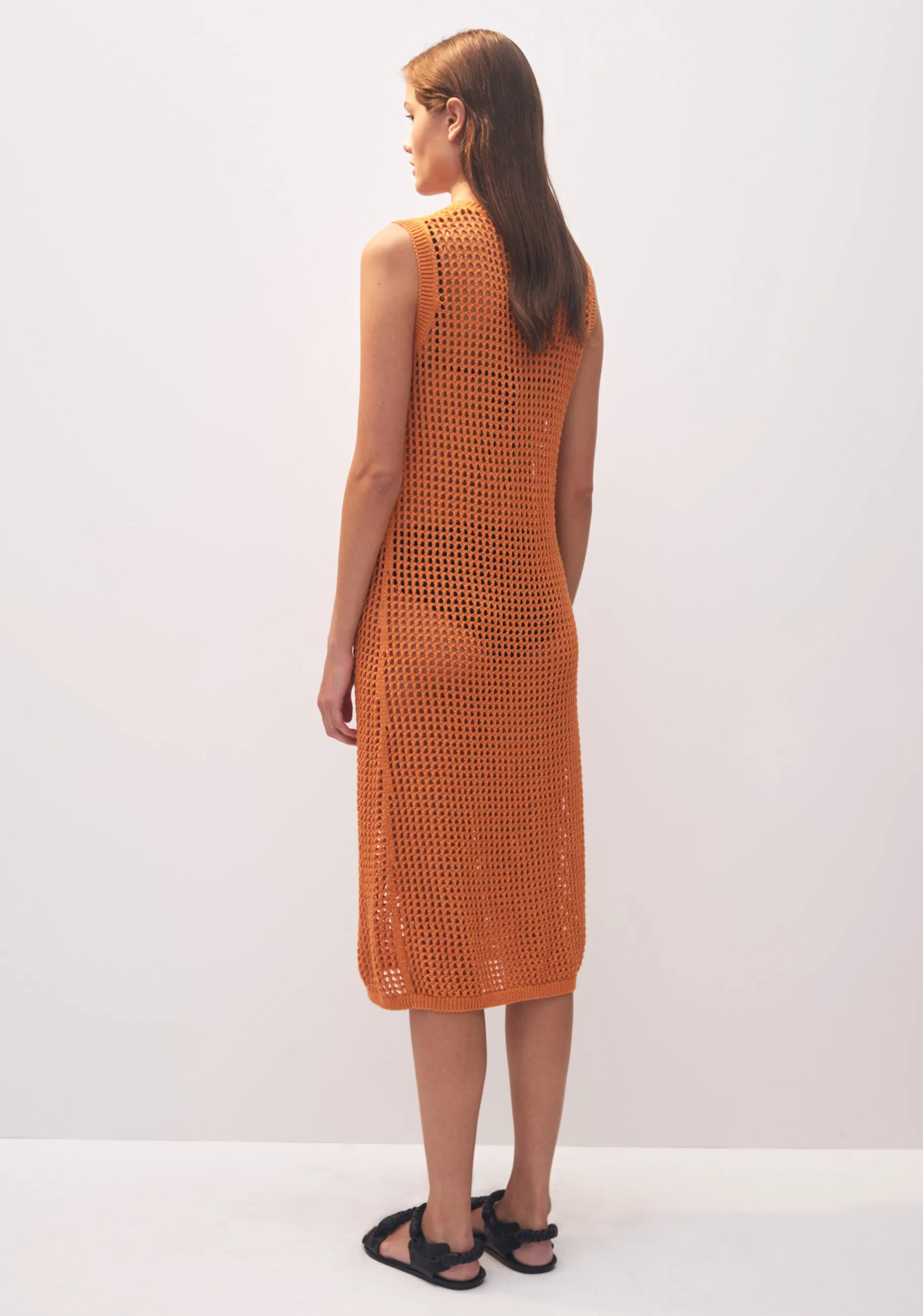 Ines Knit Dress_Turmeric