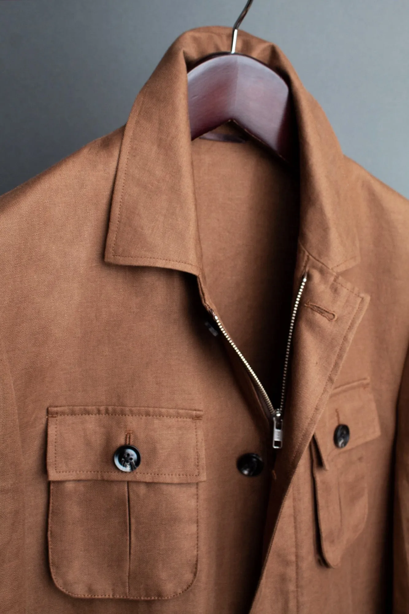 Irish Linen Field Jacket