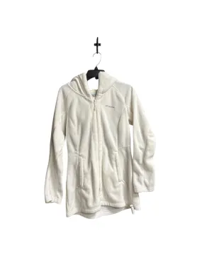 Jacket Fleece By Columbia In White, Size: M