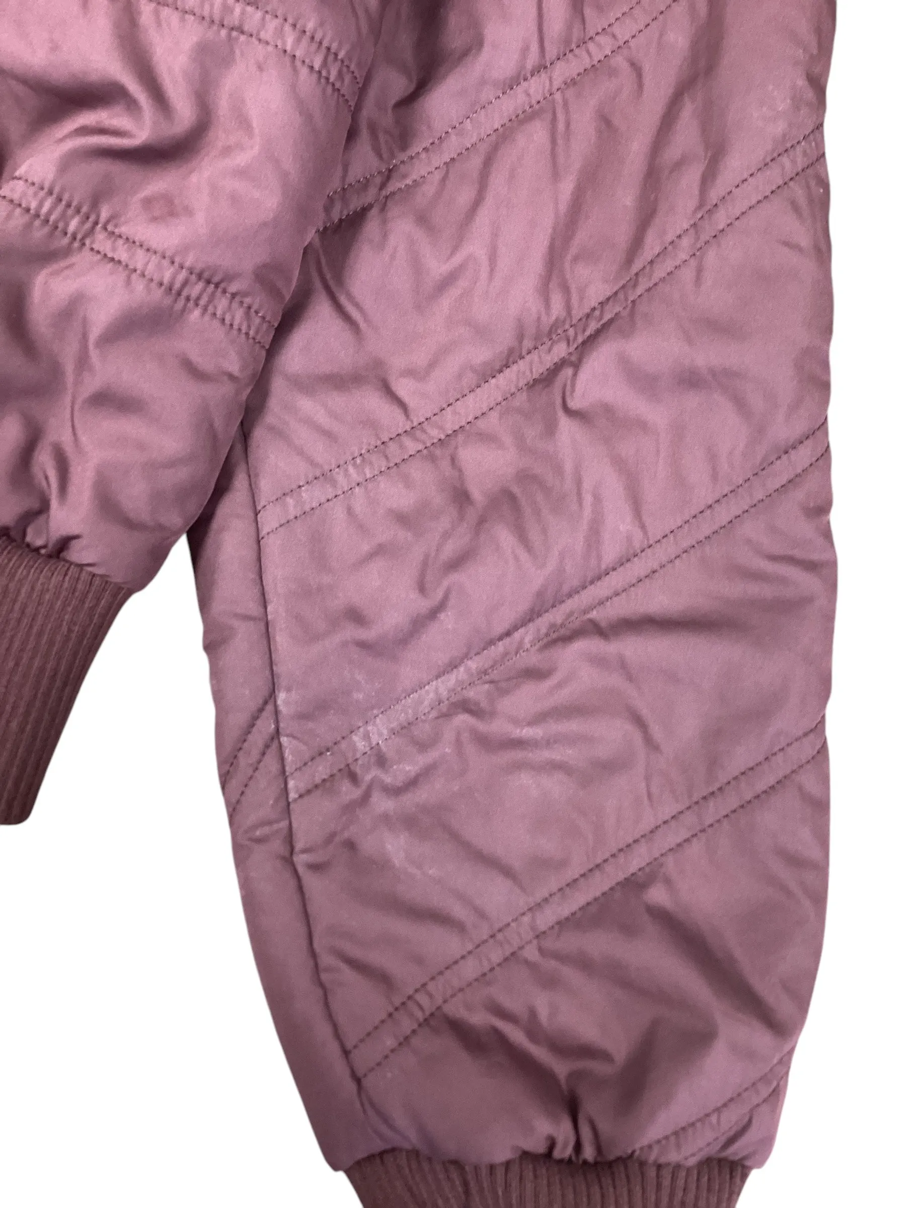 Jacket Puffer & Quilted By Prana In Maroon, Size: L