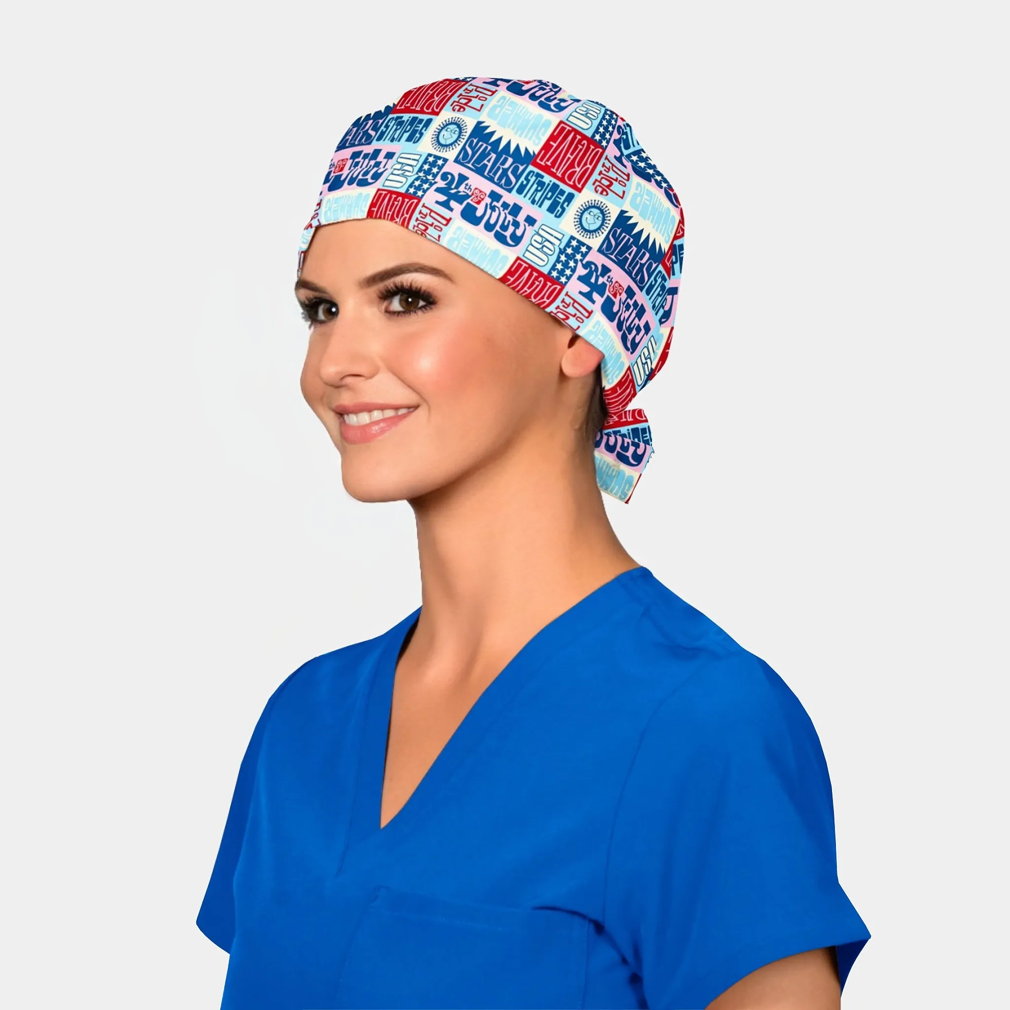 July 4th - Pixie Surgical Caps