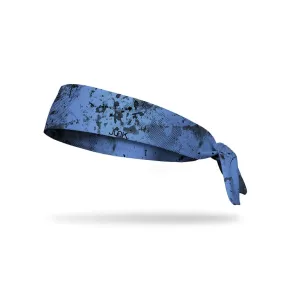 JUNK Baby Blue Grunge Headband (Flex Tie)