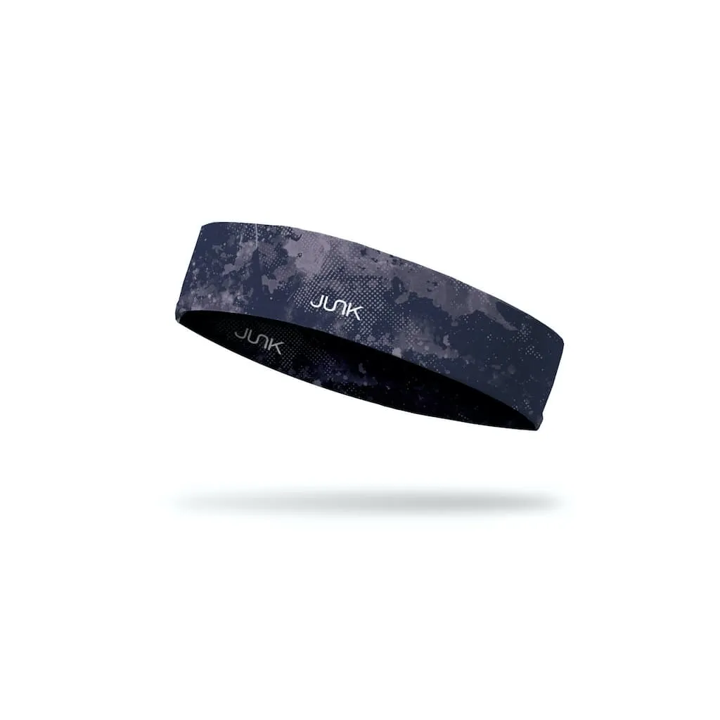 JUNK Navy Grunge Headband (Baller Band)