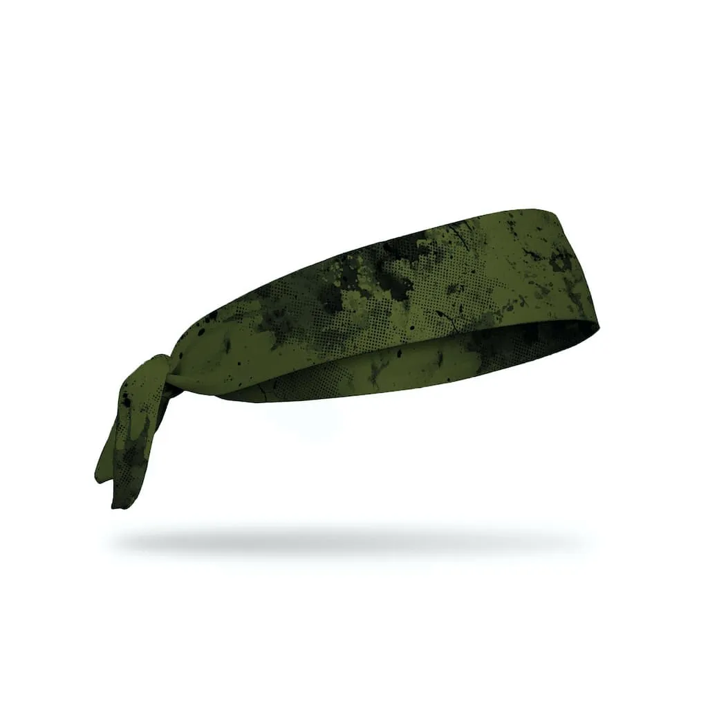 JUNK OD Green Grunge Headband (Flex Tie)