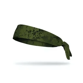 JUNK OD Green Grunge Headband (Flex Tie)