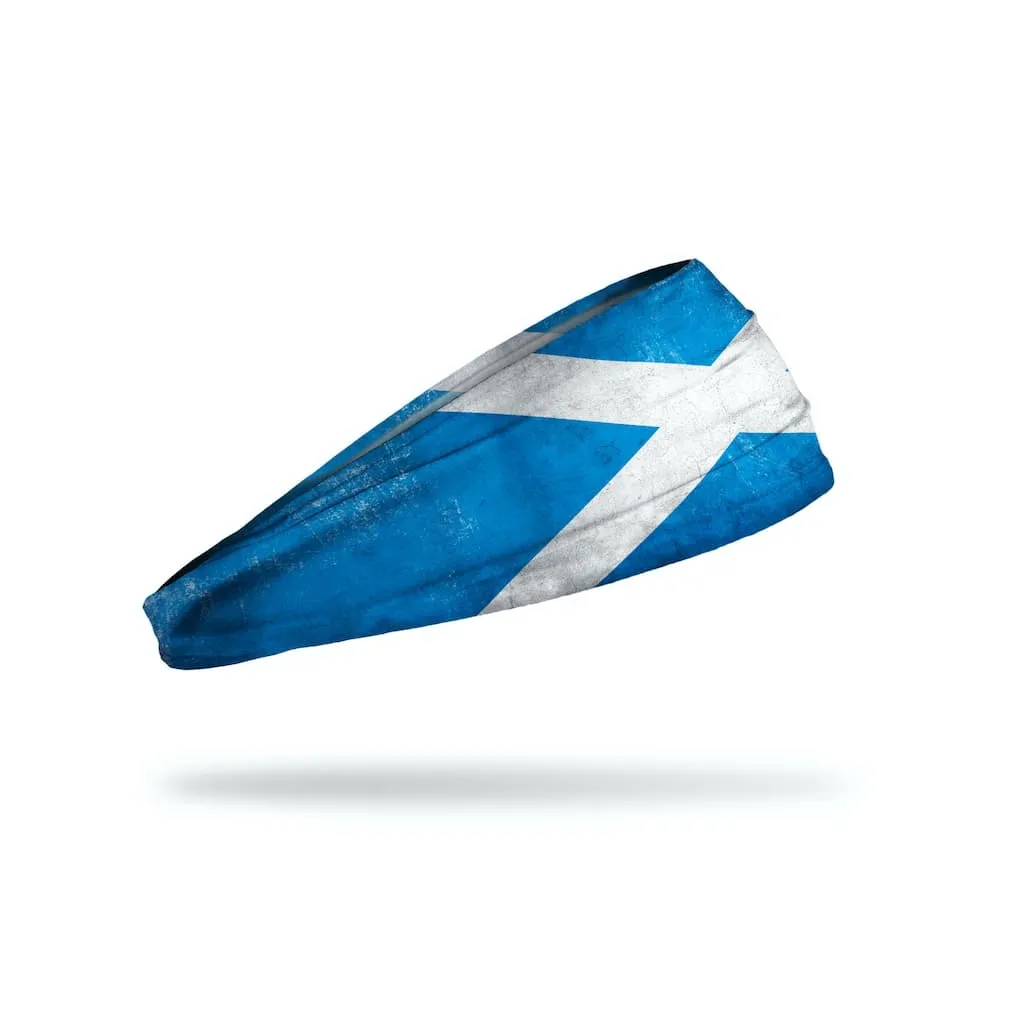 JUNK Scotland Grunge Flag Headband (Big Bang Lite)