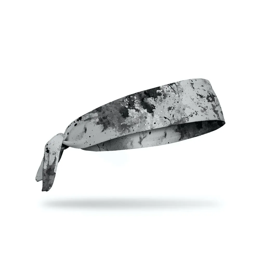 JUNK Soft Grey Grunge Headband (Flex Tie)