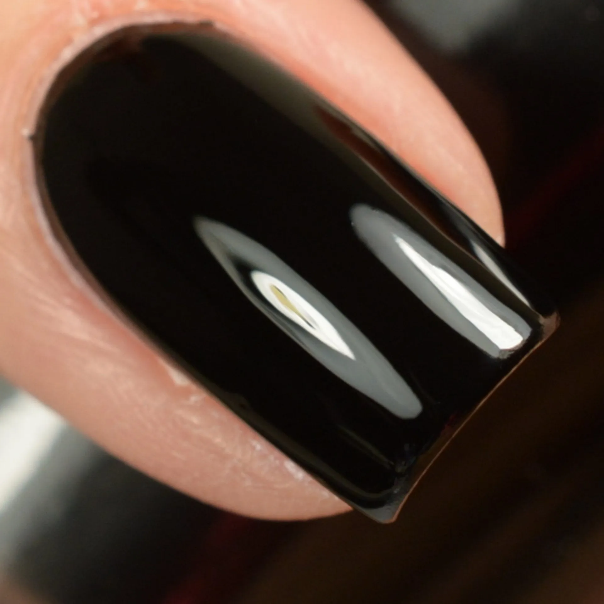 KBShimmer - Nail Polish - Total Eclipse One Coat Black