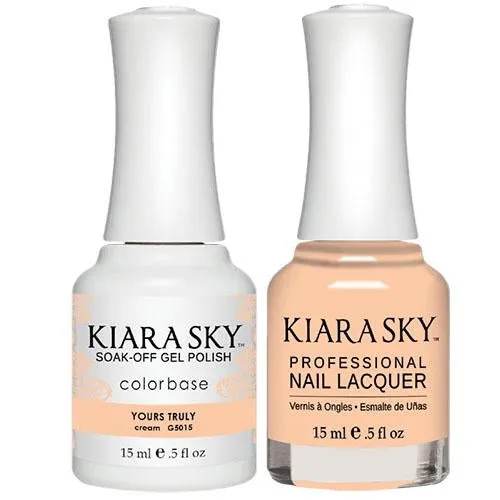 Kiara Sky All-in-One Gel   Polish Duo - 5015 Yours Truly