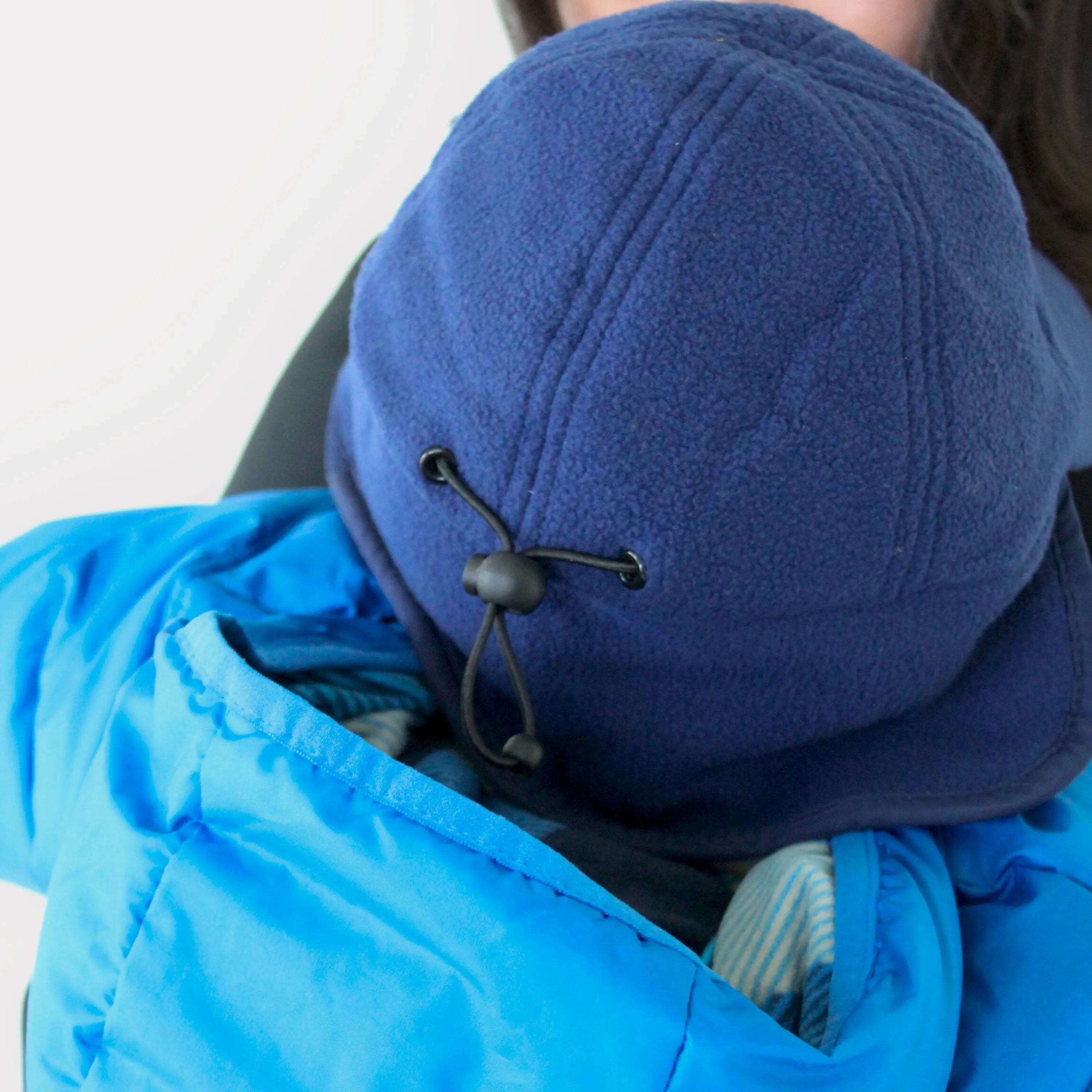 Kids Frosty Fleece Winter Flap Hat - Midnight