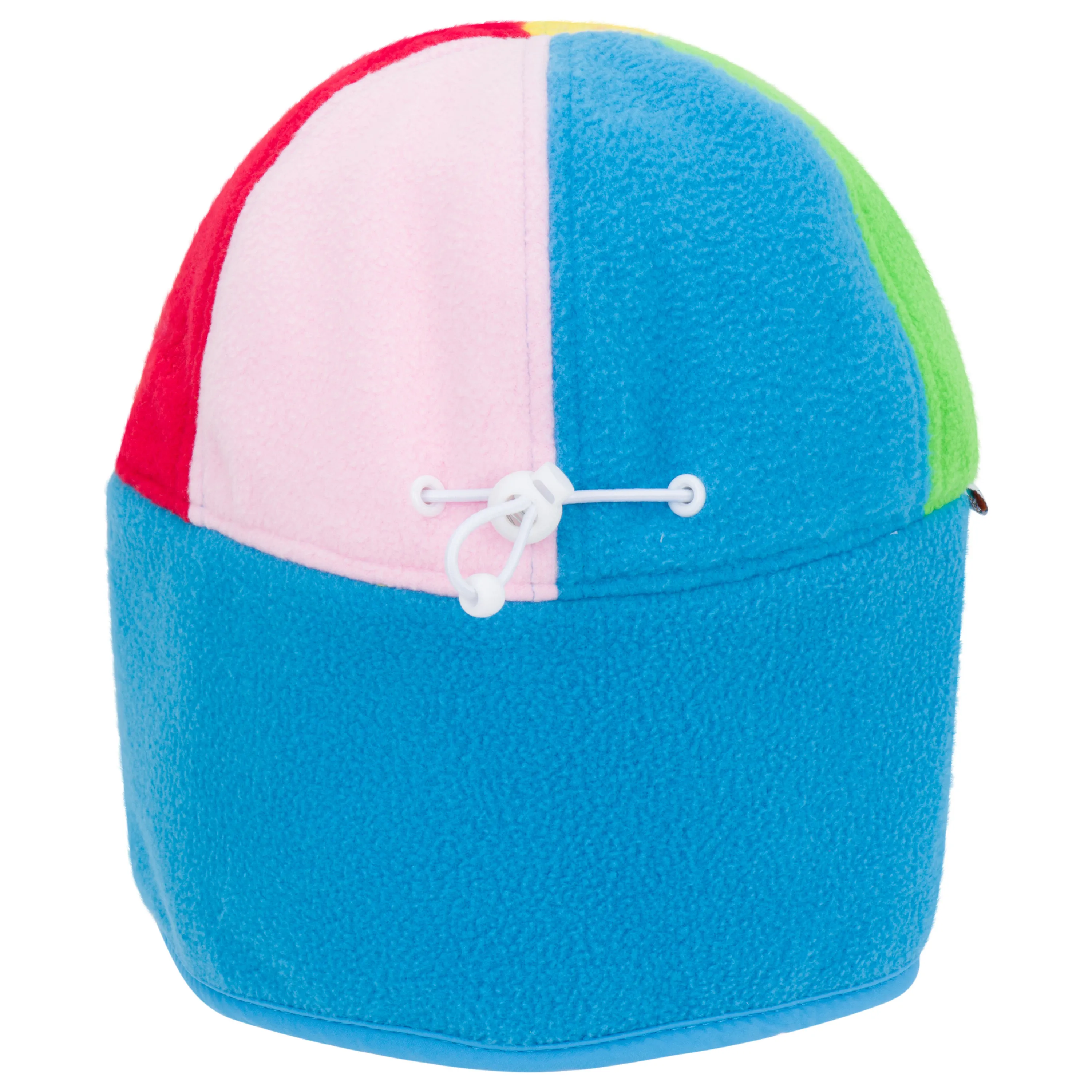 Kids Frosty Fleece Winter Flap Hat - Rainbow