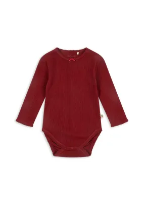 Konges Sløjd Red Dahlia Newborn Minnie Body