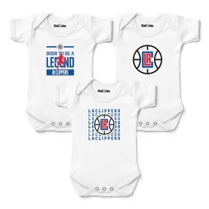 LA Clippers 3-Pack Bodysuits