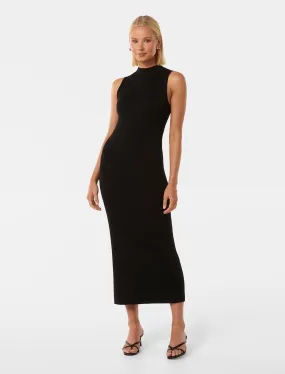 Lexi Sleeveless Self Knit Midi Dress