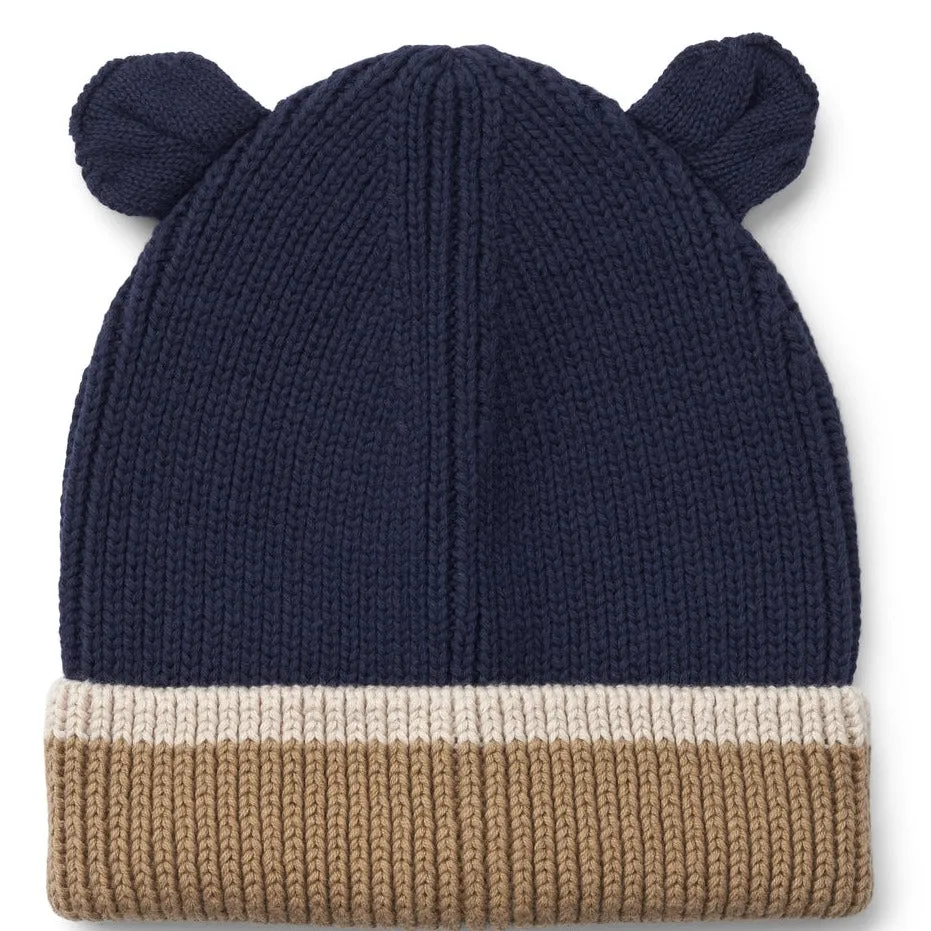 Liewood Gina Beanie Hat | Classic Navy Mix