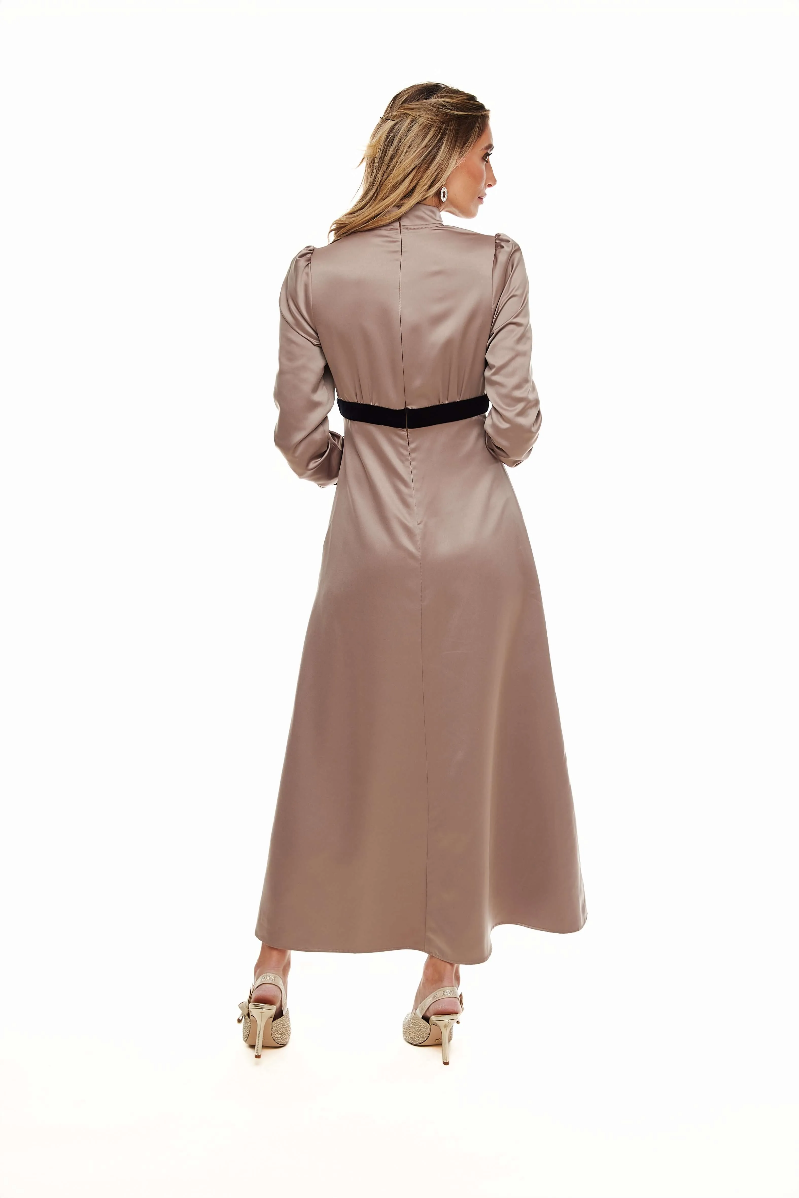 LIV SATIN MAXI DRESS