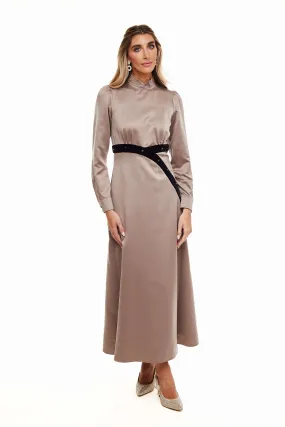 LIV SATIN MAXI DRESS