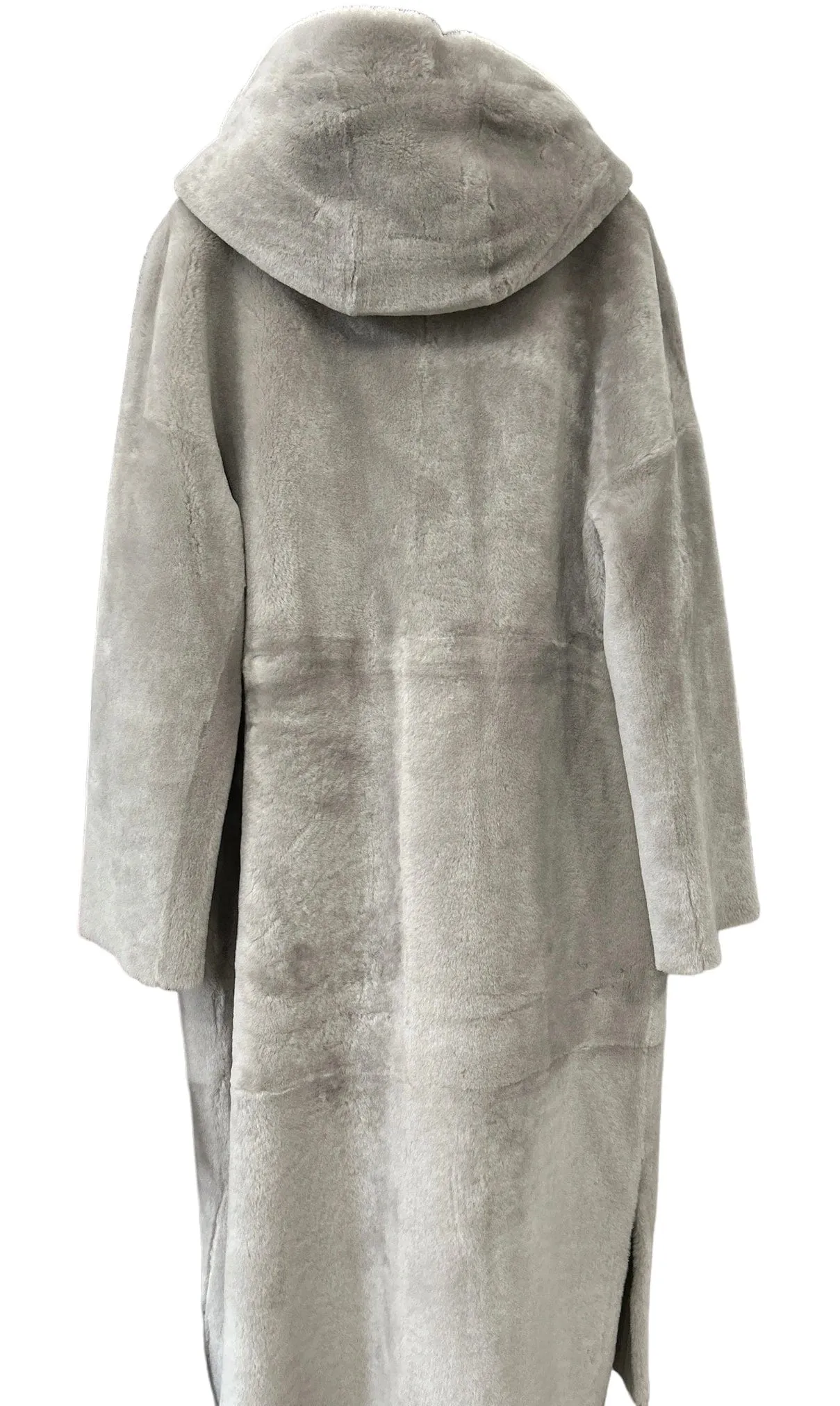 Long Shearling Cortina Coat