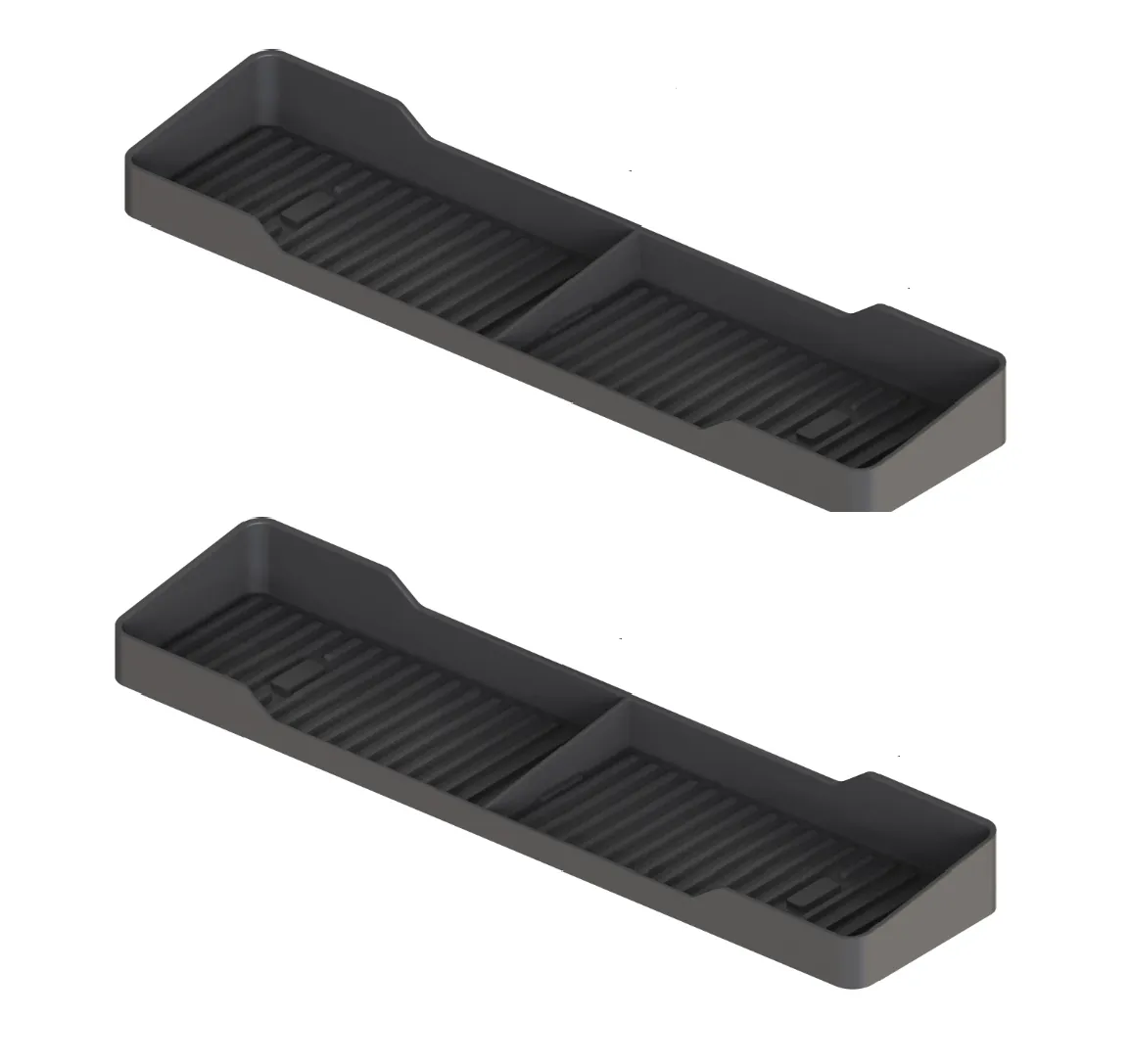 Magnetic Stove Top Silicone Shelf 2pack - 38cm