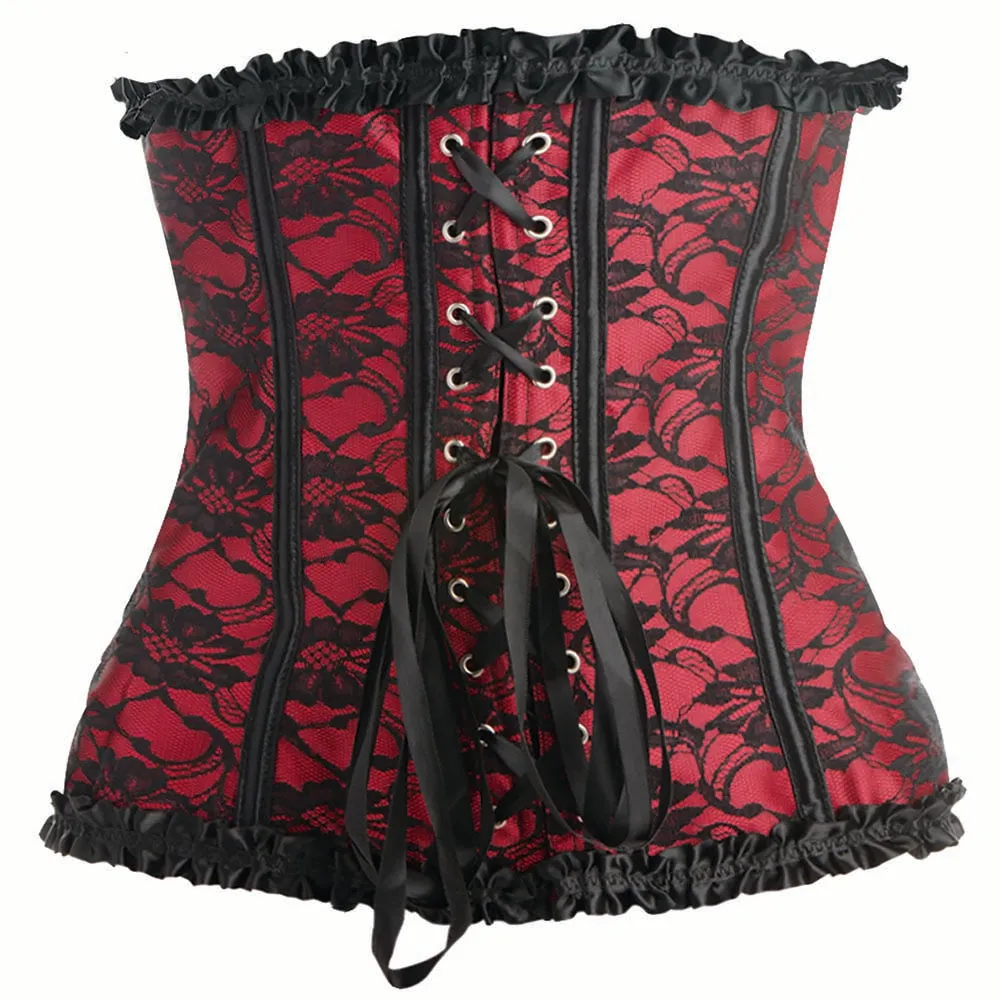 Master Series Scarlet Seduction Red Corset & Thong